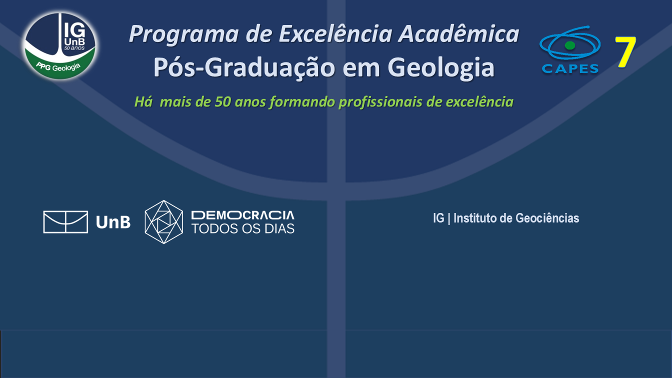 Bem-vindos ao PPG Geologia.